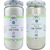 OG natural 300+250 gr Organik Tam Pirinç Unu ve Tam Buğday Unu Bebekler İçin Sağlıklı Ek Gıda