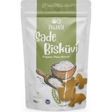 OG natural Organik Sade Bisküvi 80 gr Organik Tam Buğday Unu ve Elma Suyu Konsantresi İçerir