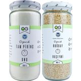OG Natural Organik Tam Pirinç Unu ve Organik Buğday Ruşeymi Seti