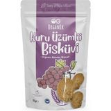 OG natural Organik Üzümlü Bisküvi 65 Gr Organik Tam Buğday Unu ve Kuru Üzüm İçerir - 1 Adet