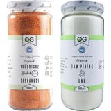 OG natural Organik Yoğurtsuz Bebek Tarhanası ve Organik Tam Pirinç Unu +6 Ay