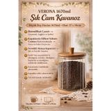 Ogeda Home, Mien Akasya Cam Kavanoz 1670 ml-Akasya Kapaklı Büyük Boy Kavanoz-Baharat, Bakliyat, Kahve Kavanozu