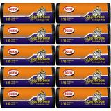 Ögem Endüstriyel Battal Boy Çöp Poşeti (72 x 95 Cm) 10 Lu Rulo x 10 Paket Çöp Torbası Siyah