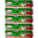 Ögem J-250 Jumbo Boy Çöp Poşeti (80 x 110 Cm) 10 Lu Rulo x 5 Paket Çöp Torbası Mavi