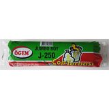 Ögem J-250 Jumbo Boy Siyah 80 x 110 cm Çöp Torbası (5 adet)