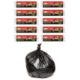 Ögem Jumbo Boy J-650 Çöp Poşeti 80x110 Cm 90 Lt 10'lu Rulo 10 Paket Siyah