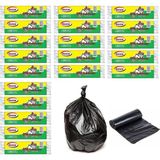 Ögem Orta Boy Çöp Poşeti 55x60 cm 20 li Rulo x 20 Paket = 400 Adet Siyah - 55 x 60 cm