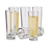 Oggi Shot Bardakları, s/6 Uzun, Şeffaf