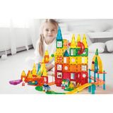 Oggia Magnetic Tiles 200 Parça Manyetik Oyuncak / Bloklar Seti (Yaratıcı Manyetik Oyuncak Seti) (KBM-200)