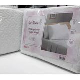 Ogi Home Nonwoven 2 Adet Kapitone Yastık Alezi 50X70 Cm Kapitoneli Fermuarlı Yastık Alezi Yastık Koruyucu Kılıf