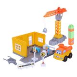 Ogi Mogi Toys 44 Parça Turuncu İnşaat Bloklar ve Vinç