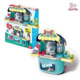 Ogi Mogi Toys Evcil Hayvan Oyun Seti Tekerlekli Çekçekli Sırt Çantası