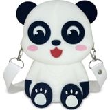 Ogi Mogi Toys Silikon Beyaz Panda Omuz Çantası