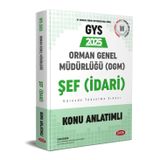 OGM Orman Genel Müdürlüğü Unvan Değişikliği Sınavı Konu Anlatımlı - Data Yayınları