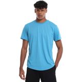 Ognian3 Erkek Mavi Günlük Stil T-Shirt 25YE021-MAVI - 2XL