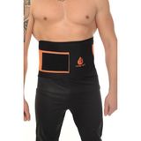 ogonline Sauna Suit Unisex Bel korse Termal Sauna Kemer Zayıflatan Kemeri Yağ Bel Göbek Incelme Terleme Korsesi Neopren - Standart - Turuncu