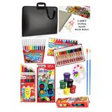 Öğrenci Boyama Seti 11 Parça 1 Paket 35X50 Resim Çantası Resim Defter Fatih Sulu Boya Kuru Boya Pastel Boya Keçeli Kalem