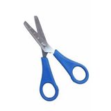Öğrenci Makası Cetvelli 12 Cm Mavi 1 Adet