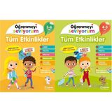 Öğrenmeyi Seviyorum 4 - 5 Yaş - 5 - 6 Yaş Tüm Etkinlikler 2 Kitap