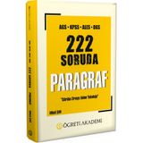 Öğreti Akademi AGS KPSS ALES DGS 222 Soruda Paragraf