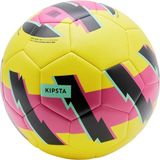 Öğretici Futbol Topu - 5 Numara - Sarı / Pembe - Learning Ball