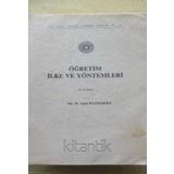 Öğretim Ilke ve Yöntemleri