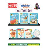 Öğretmen Evde 2025 3.Sınıf 7 Parça Yaz Tatil Kitabı(Yeni Ürün)+Kalemlik