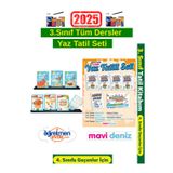Öğretmen Evde 3.Sınıf Yaz Tatil Seti+Mavideniz 3.Sınıf Yaz Tatil Seti+Android Kalem