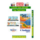 Öğretmen Evde 3.Sınıf Yaz Tatil Seti+Tudem 3.Sınıf 12 Haftalık Yaz Tatil Seti+Android Kalem