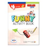 öğretmen evde ÖĞRETMENEVDE 4.Sınıf Funny Aktivity Book - İngilizce Çalışma Kitabı - Tek Kitap 48 sayfa