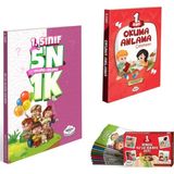 Öğretmen Evde Yayınları 1. Sınıf 5n 1k Okuma Anlama -Okuma Anlama Çalışmaları - Bensu 10'lu Hikaye Seti