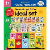 Öğretmen Evde Yayınları Öğretmen Evde 1.Sınıf Okuma Yazma Seti Ciltsiz 100 Sayfa 2024-2025 Eğitim Yılı İçin
