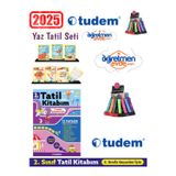 Öğretmen Evde Yayınları Öğretmen Evde 2025 2.Sınıf 18 Parça Yaz Tatil+Tudem 2.Sınıf Yaz Tatil 12 Kitap(Yeni Ürün)+Kalemlik