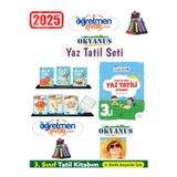 Öğretmen Evde Yayınları Öğretmen Evde 2025 3.Sınıf 18 Parça Yaz Tatil+Okyanus 3.Sınıf Yaz Tatil 12 Kitap(Yeni Ürün)+Kalemlik