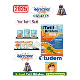 Öğretmen Evde Yayınları Öğretmen Evde 2025 3.Sınıf 18 Parça Yaz Tatil+Tudem 3.Sınıf Yaz Tatil 12 Kitap(Yeni Ürün)+Kalemlik