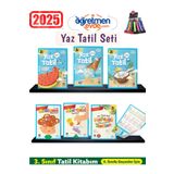 Öğretmen Evde Yayınları Öğretmen Evde 2025 3.Sınıf 7 Parça Yaz Tatil Kitabı(Yeni Ürün)+Kalemlik