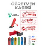 Öğretmen Kaşesi Aferin Kaşesi Cep Kaşesi 3 Lü Set