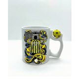 Öğretmen Meslek Taraftar Temalı Öğretmen Kupa Bardak | Taraftar Meslek Temalı Kupa Bardak | Hediye Mug (Fenerbahçe Temalı, Futbol Toplu)