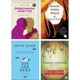 Öğretmenim Mori'yle Salı Buluşmaları (Mitch Albom) + İnsanın Anlam Arayışı (Viktor E. Frankl) + Bir Gün Daha + Zamanı Anlamak / 4lü Kişisel Gelişim Kitapları