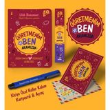 Öğretmenim ve Ben Aramızda Ayraç Kartpostal Kalem - Lacivert