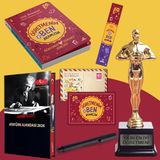 Öğretmenim ve Ben Aramızda - Oscar Heykeli - Ciltli 2026 Atatürk Ajandası ve Roller Kalem