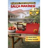 Ogt Makine Kırmızı Ayaksız Salça Makinesi | 3 Hp Profesyonel Domates Salça Makinesi