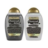 OGX 385 ml Kömür Detoks Sülfatsız Şampuan + 385 ml Kömür Detoks Sülfatsız Saç Kremi
