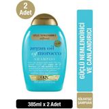 Ogx Argan Oil of Morocco Onarıcı Sülfatsız Şampuan 385 ml x2 Güçlü Nemlendirici Arındırıcı Etki