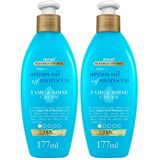 OGX Argan Oil of Morocco Şekillendirici Parlaklık Kremi 177 ml (2 paketi)