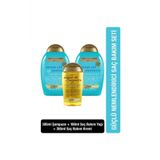 Ogx Argan Oil Of Morocco Sülfatsız Şampuan + Saç Bakım Kremi + Argan Oil Of Morocco Saç Bakım Yağı