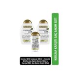 OGX Besleyici Coconut Milk Sülfatsız Şampuan ve Sülfatsız Bakım Kremi 385ml+Serum 100ml