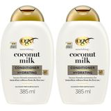 ogx besleyici hindistan cevizi sütü sülfatsız saç kremi 385ml (2 paketi)