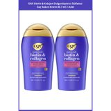 OGX Biotin & Kolajen Dolgunlaştırıcı Sülfatsız Saç Bakım Kremi 88.7 ml 2 Adet