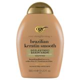 OGX Brazilian Keratin Smooth Düzleştirici Bakım Kremi 385 ml | Pürüzsüzleştirici Bakım, Elektriklenmeyi Azaltmaya Yardımcı Saç Bakım Kremi, Parlaklığı Destekler